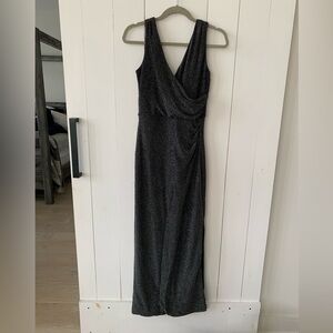 Black sparkling formal dress